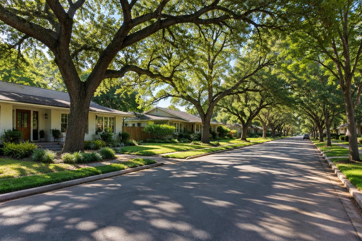 Zilker neighborhood in Austin, Texas